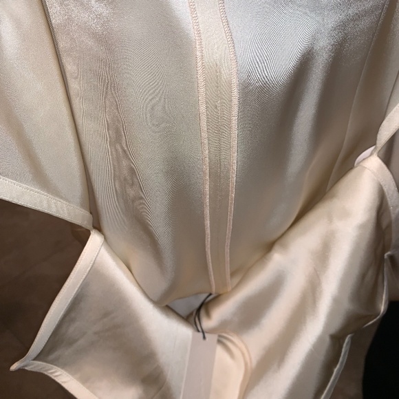 Helmut Lang Lace Slip Top/Camisole, Size S, Ivory & Black - Picture 10 of 13